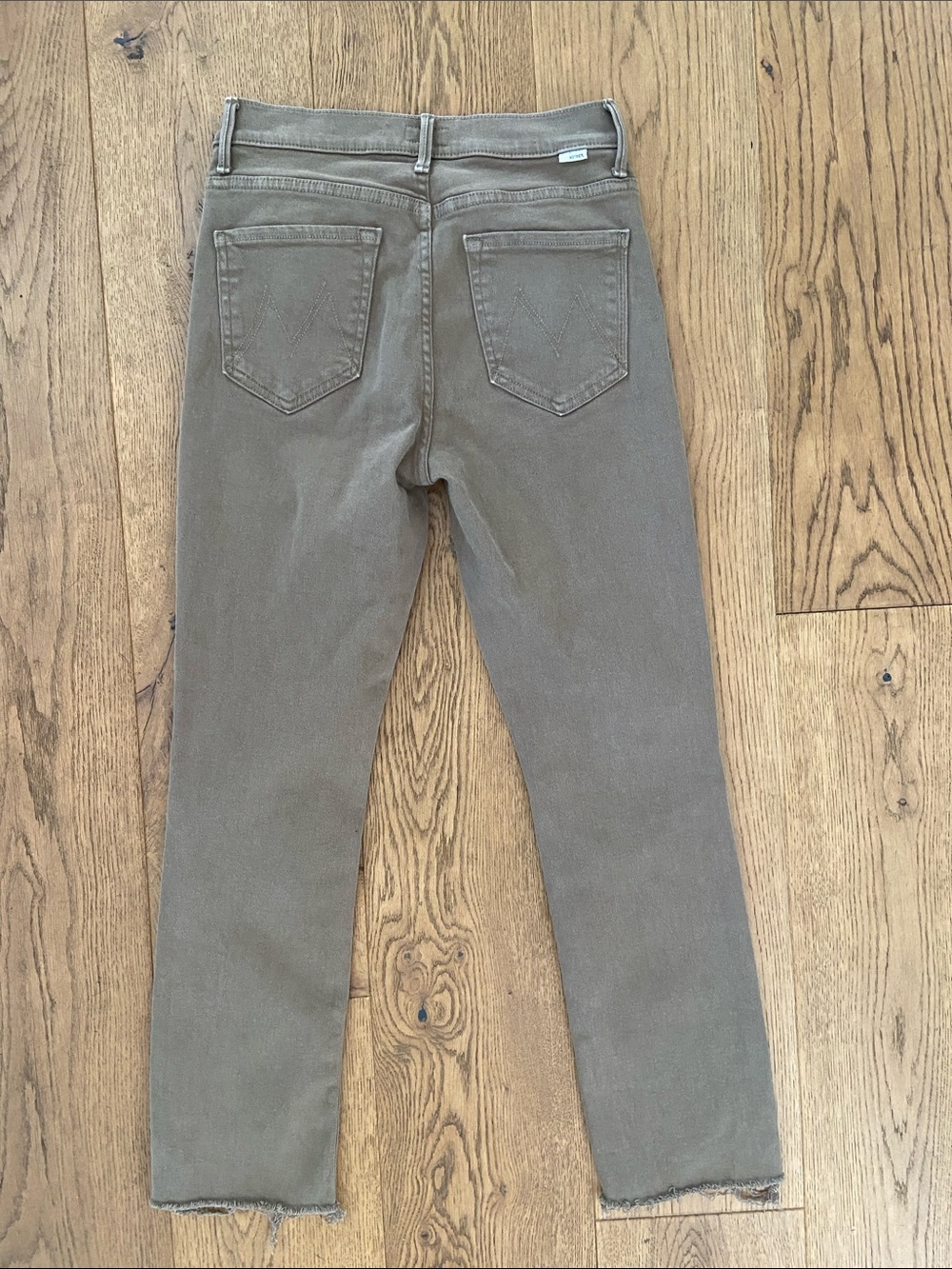 MOTHER High Waisted Rascal Ankle Step Fray - Picture 10 of 11